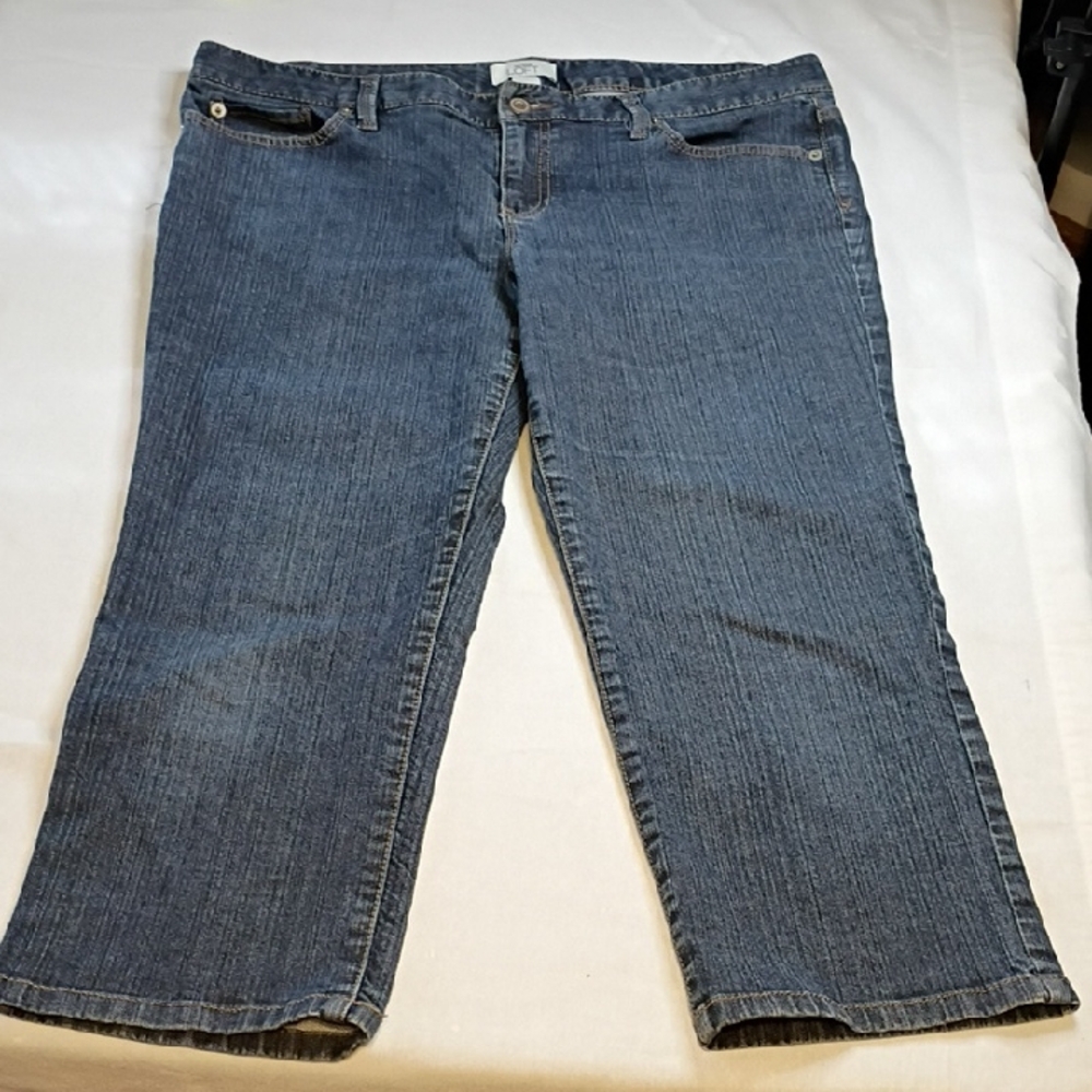 3/$25 LOFT Women's Street Wear Denim Capris